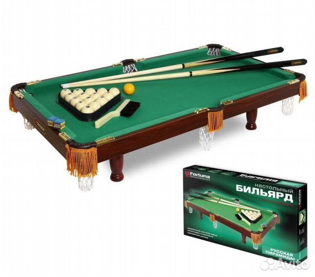 Бильярдный стол fortuna русская пирамида 3фт С