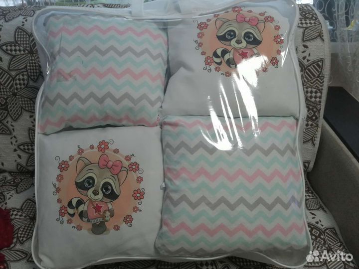 Бортики в кроватку бу