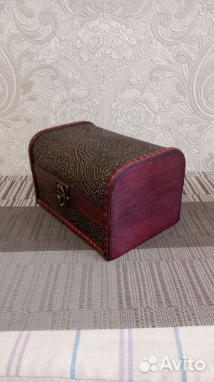 Сундук деревянный новый