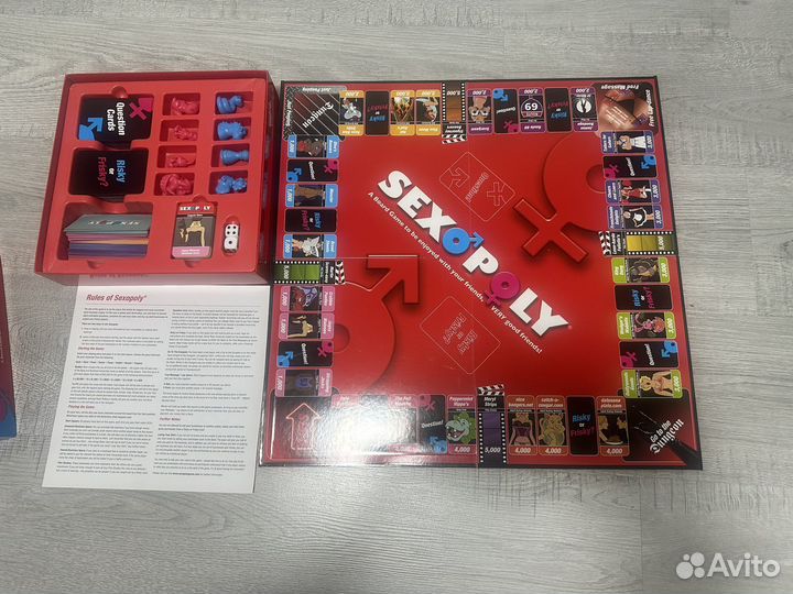 Настольная игра Сексополия Sexopoly 18+