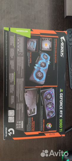 Nvidia geforce rtx 3060 ti Aorus elite