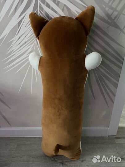 Мягкая игрушка-подушка, длинная собака, новая