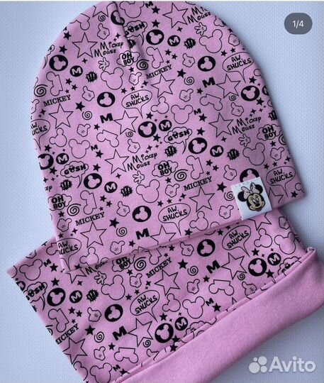 Шапка и снуд для девочки