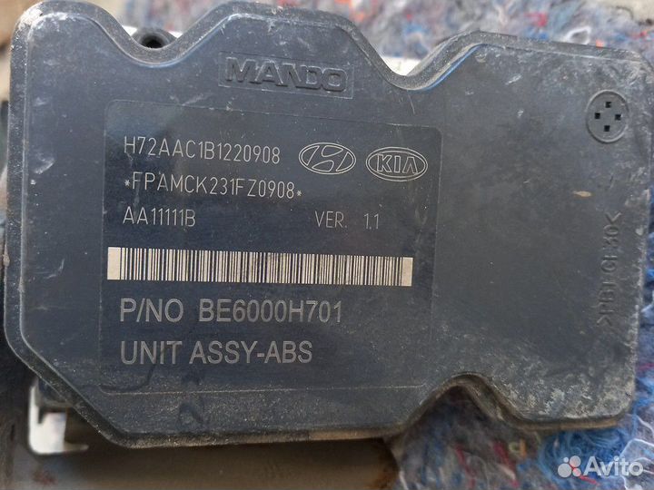 Блок abs Киа Рио 3 Солярис