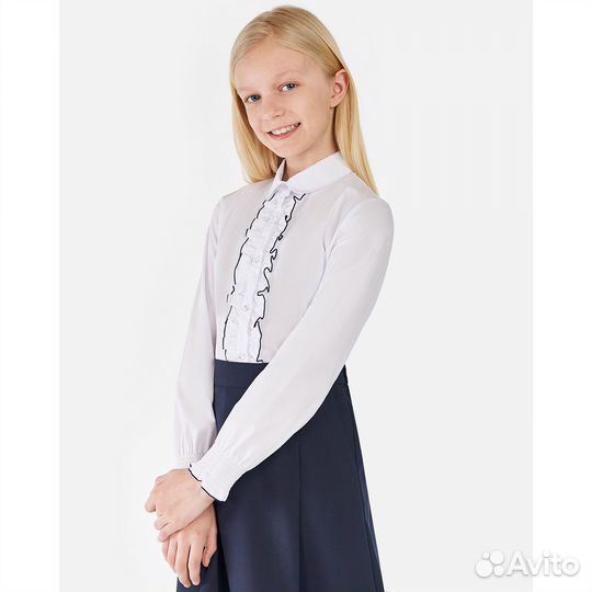 Школьная одежда для девочки, блузка