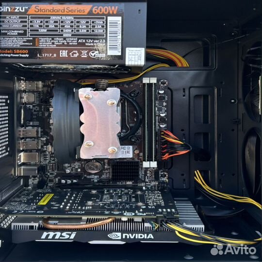 Игровой i7-7700 + Geforce GTX 1660 Ti(6) 32-256