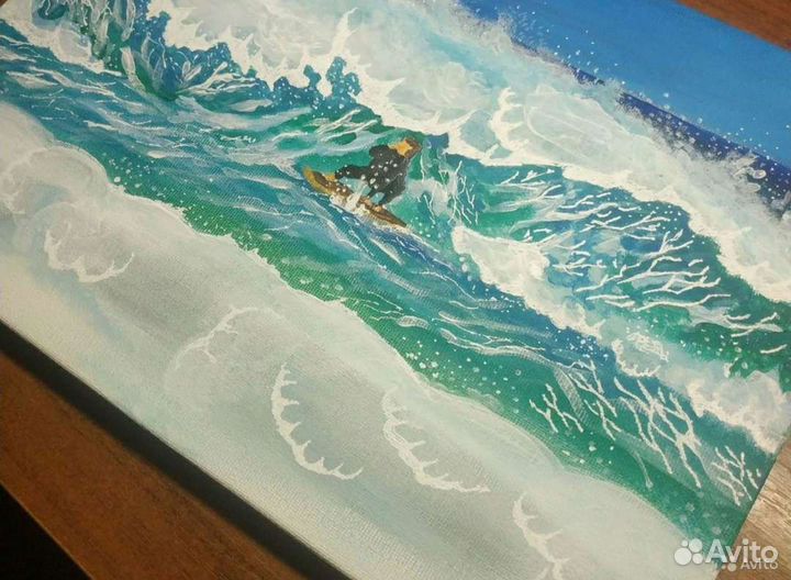 Море акрилом