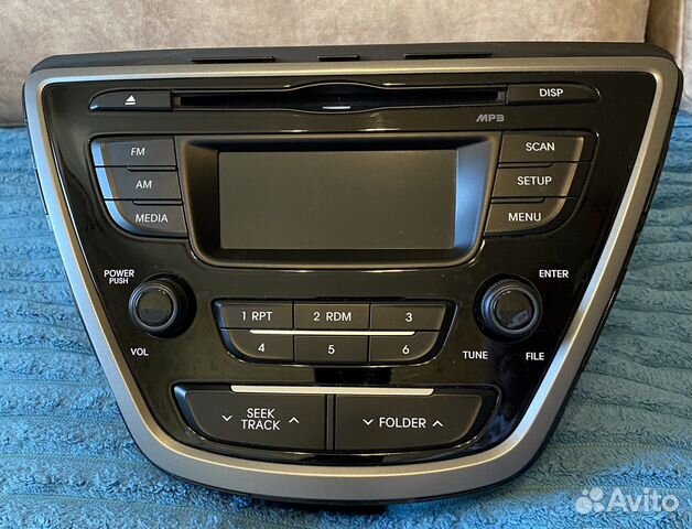 Магнитола оригинальная Hyundai Elantra MD 2015