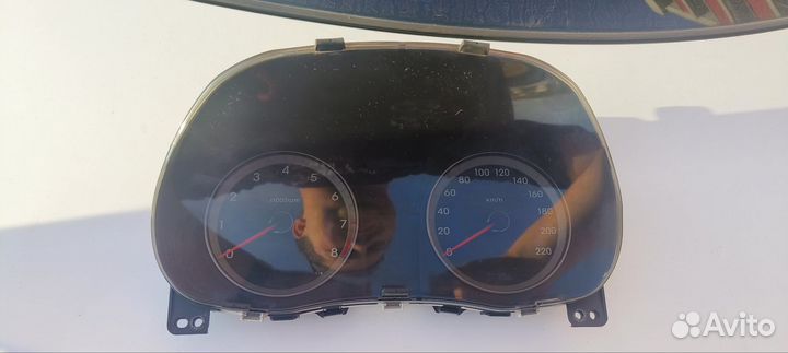 Приборная панель Солярис 2013