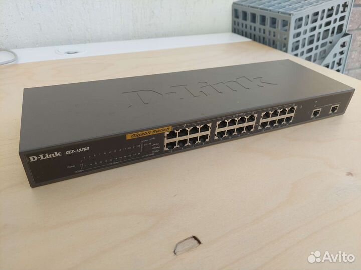 Коммутаторы D-Link 24, Tp-link 5-8, роут RB941-2nD