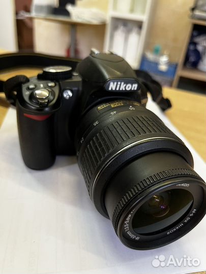 Зеркальный фотоаппарат nikon d3100
