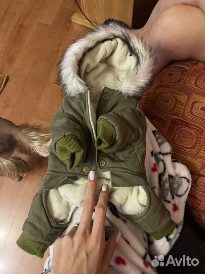 Зимний комбинезон для собак