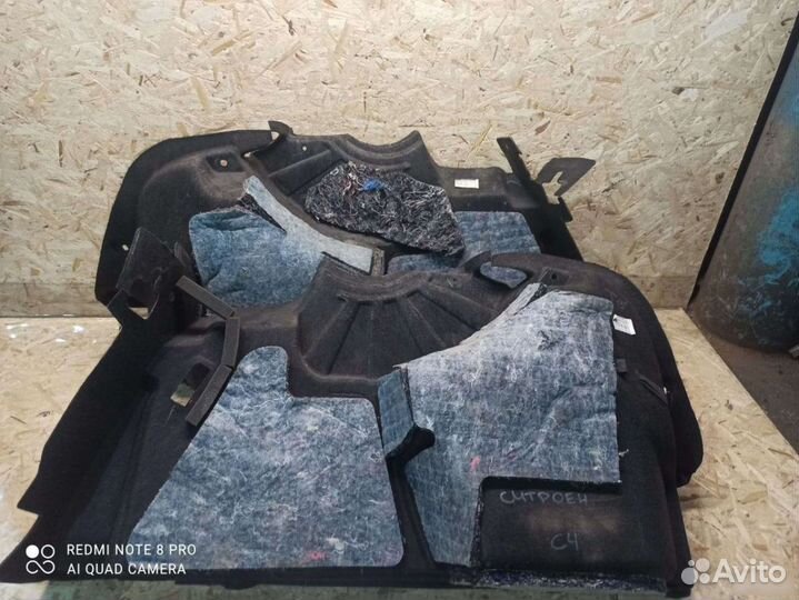 Обшивка багажника Citroen C4 Sedan 2014