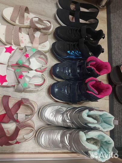Обувь пакетом для девочки 35
