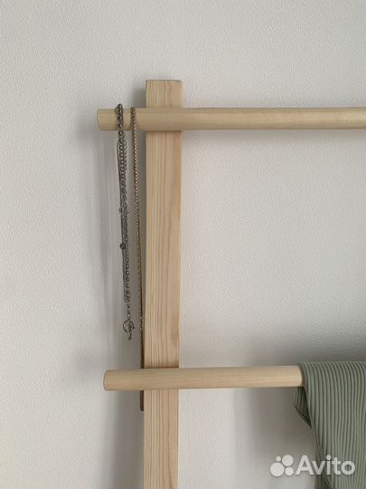 Вешалка лестница напольная, как IKEA