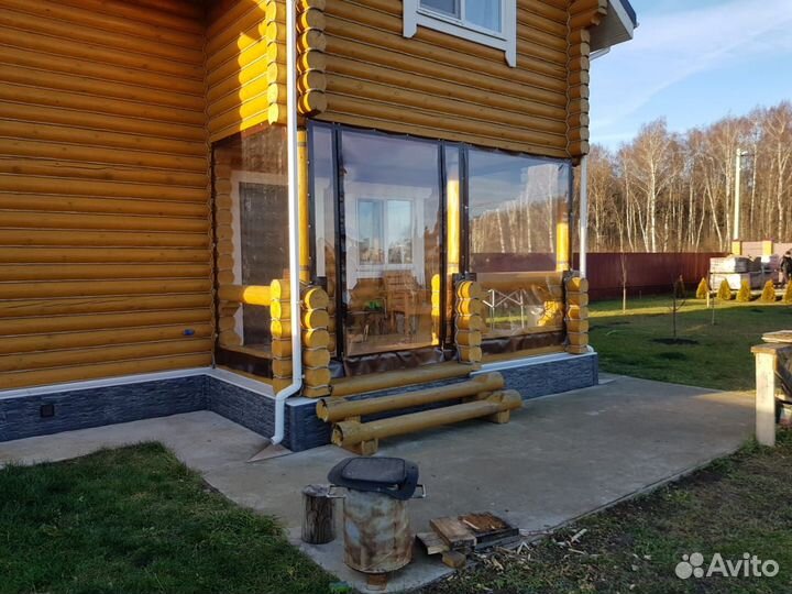 Мягкие окна для веранды, террасы, беседки