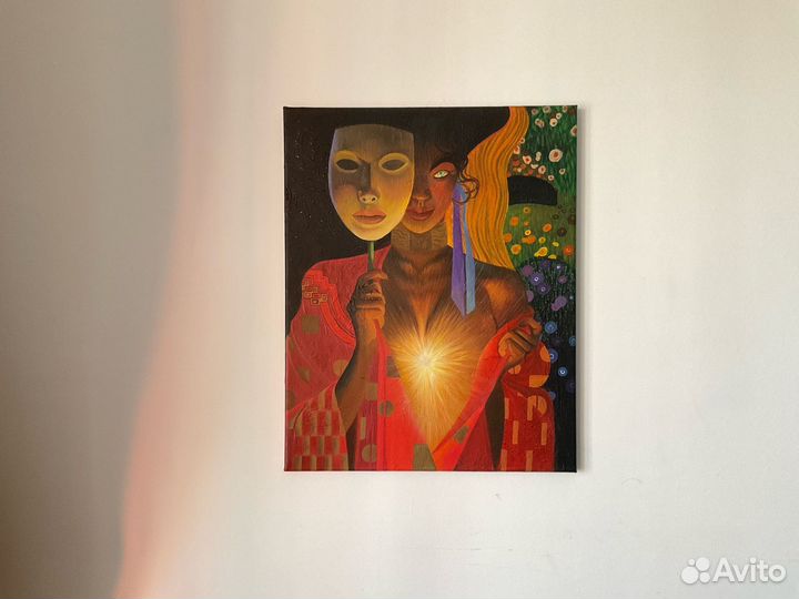 Картина Акрилом на холсте/ Интерьерная картина