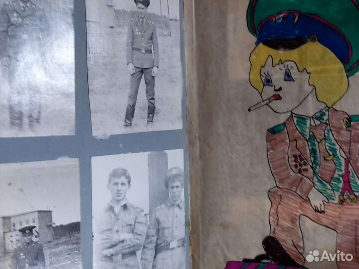 Альбом дембельский СССР погранвойска