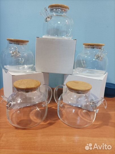 Заварочный чайник 1 литр. Новый, как подарок