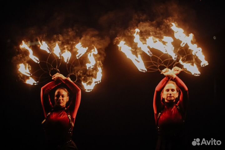 Огненное и световое шоу 