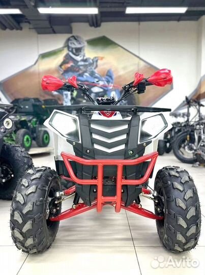 Детский квадроцикл 125 кубов Grizlik A125 красный