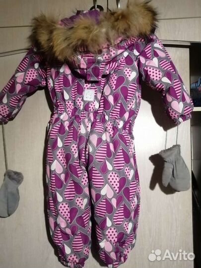 Зимний комбинезон для девочки