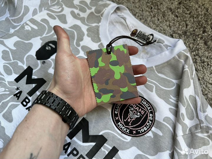 Футболка bape x inter miami