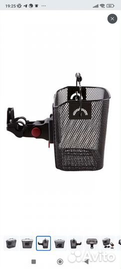 Корзина вместе с крепление для велосипеда