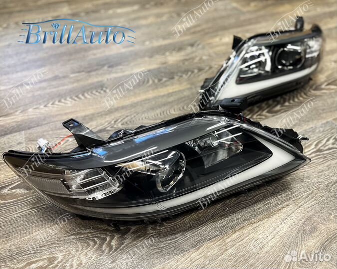 Передние фары Камри 40 09-11 тюнинг стиль Лексус