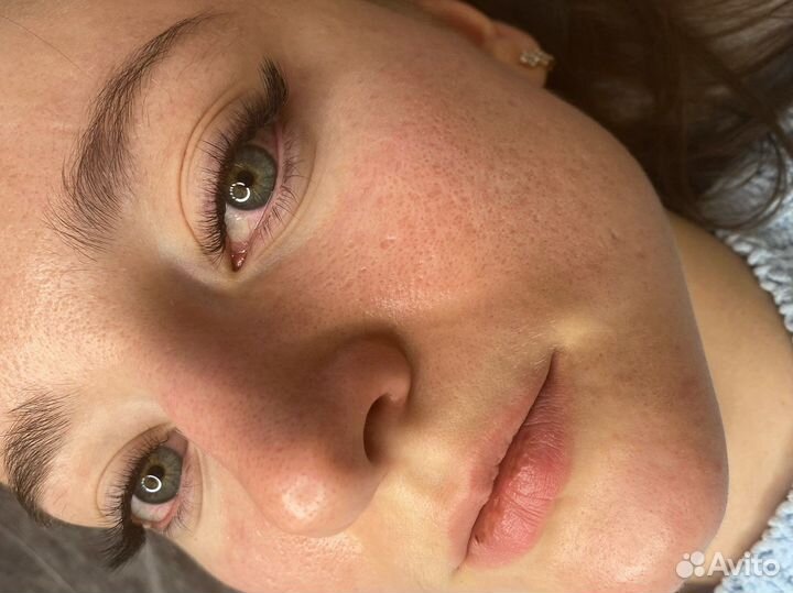 Наращивание ресниц на дому