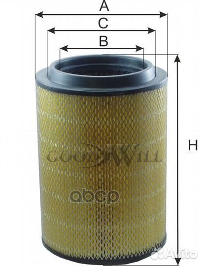 Фильтр воздушный AG1073 Goodwill