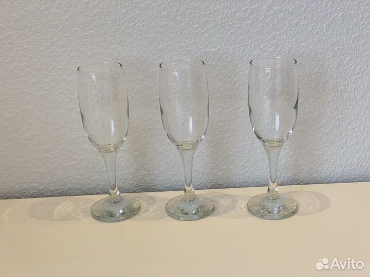 Бокалы для шампанского 6 шт
