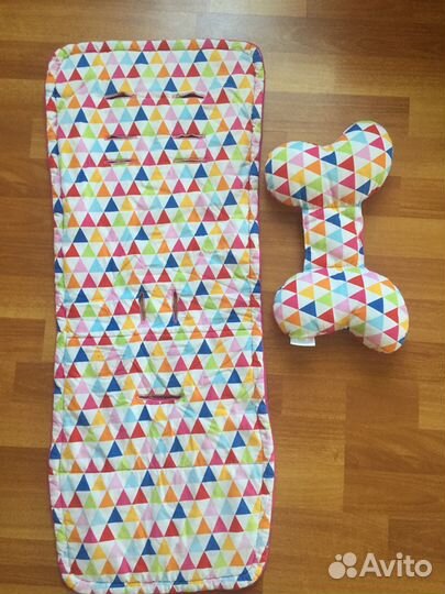 Матрас и подушечка в коляску