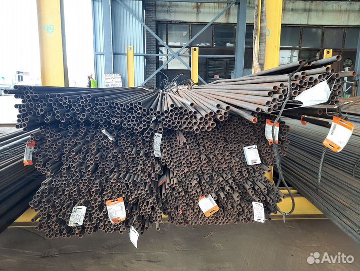 Труба электросварная 76х3.5 длина 10м Ст10