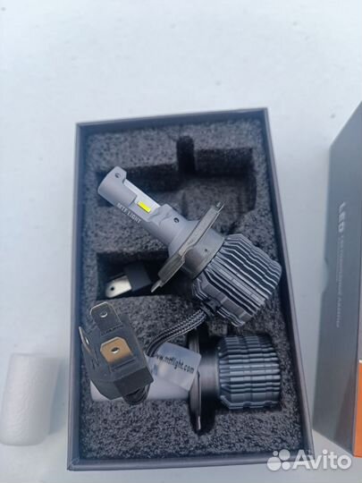 Диодные лампы h4