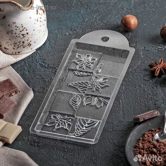 Форма для шоколада и конфет «Лесенка», 7151 см, цв