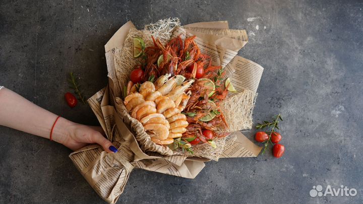 Мужские букеты съедобные