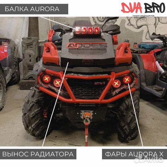 Тюнинг квадроциклов Stels, рм, Aodes,Cf Moto,Hisan