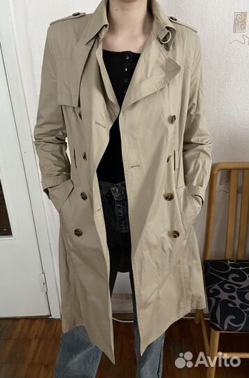 Тренч бежевый женский