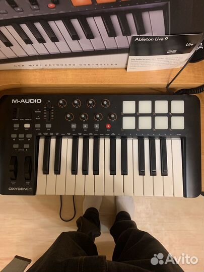 Midi клавиатура m audio oxygen 25