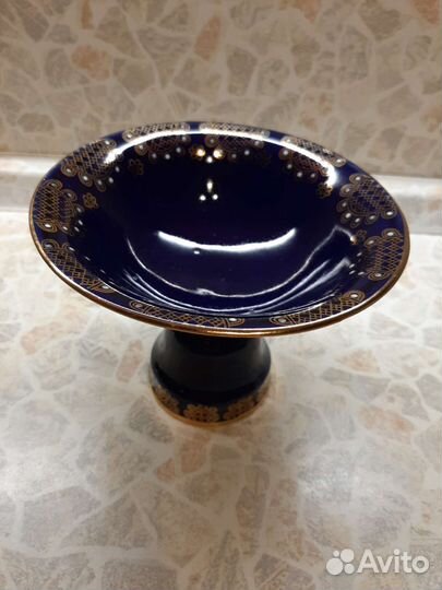 Кобальтовая посуда СССР