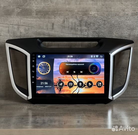 Магнитола андроид 11 для Hyundai Creta IX25 wifi
