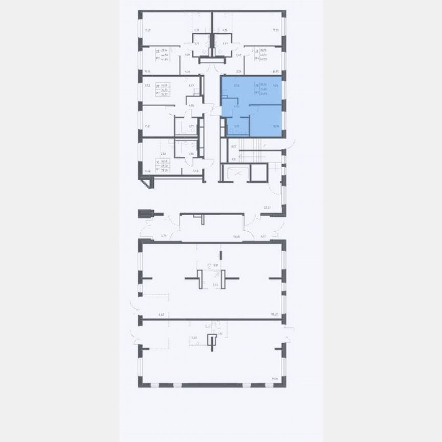 2-к. квартира, 34,6 м², 1/9 эт.