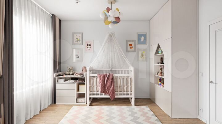 1-к. апартаменты, 31,8 м², 16/17 эт.