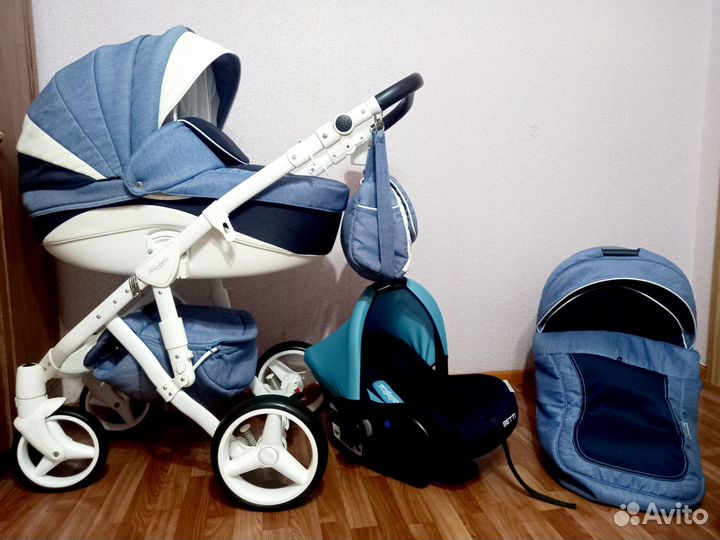 Коляска 2 в 1 Adamex Barletta