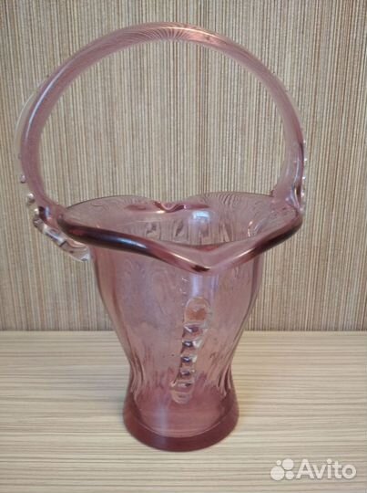 Ваза цветное стекло