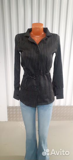 Топ рубашка джинсы брюки