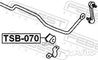 Втулка стабилизатора toyota corolla 95-00 15мм