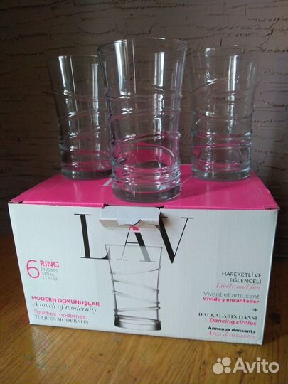 Новый подарочный набор турецких стаканов