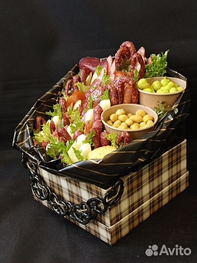 Мужские мясные букеты, подарок мужчине